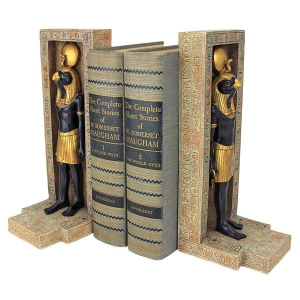 Design Toscano Horus Sculptural Bookend Set WU69477